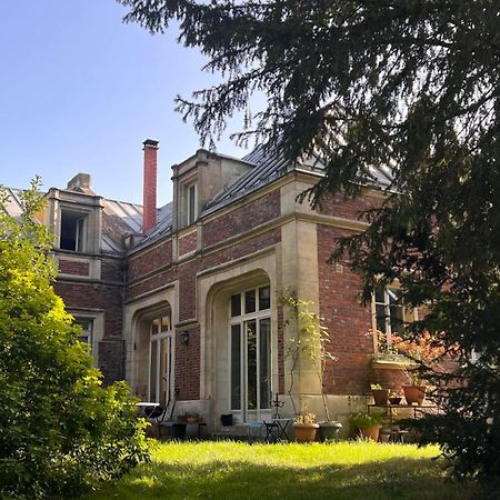 布瓦西-圣莱热Dans Un Cadre Exceptionnel, Ferme Renovee A 17Km De Paris别墅 外观 照片
